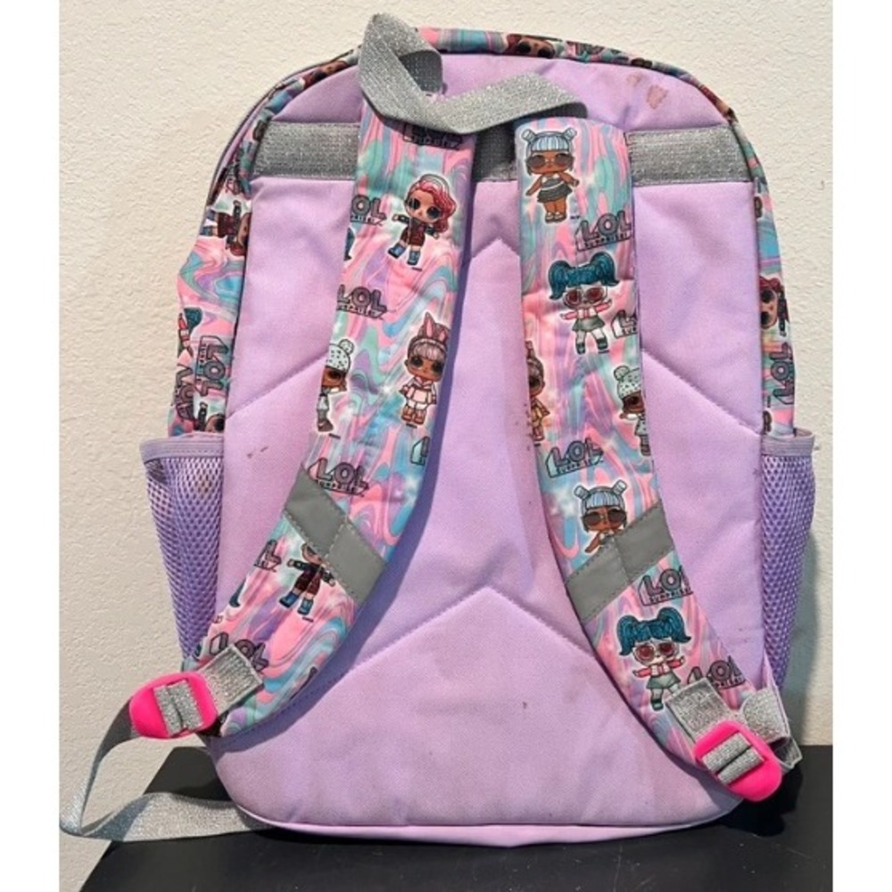 L.O.L. Surprise! Backpack Runway Ready Sequin School Bag Large Purple Glitter - Picture 2 of 4